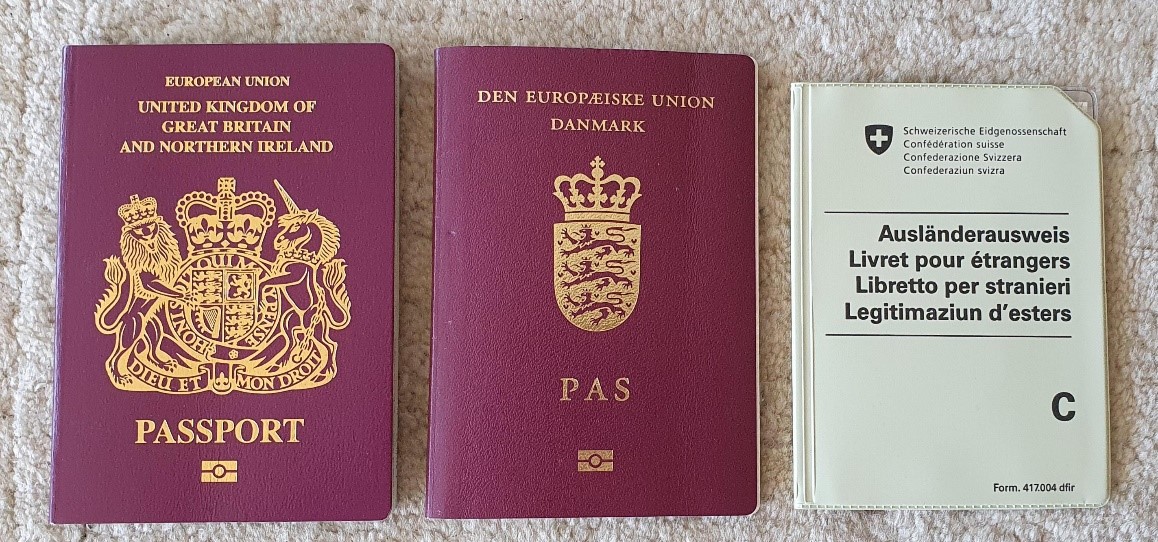 Types of residence permits in Switzerland are designated by Latin letters